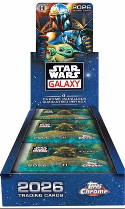 2026 Topps Star Wars Chrome Galaxy Hobby Box