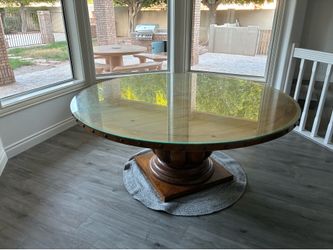Custom Circular Dining Table