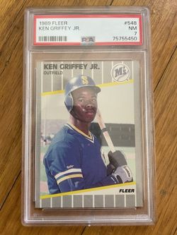 Ken Griffey Graded Rookie Card