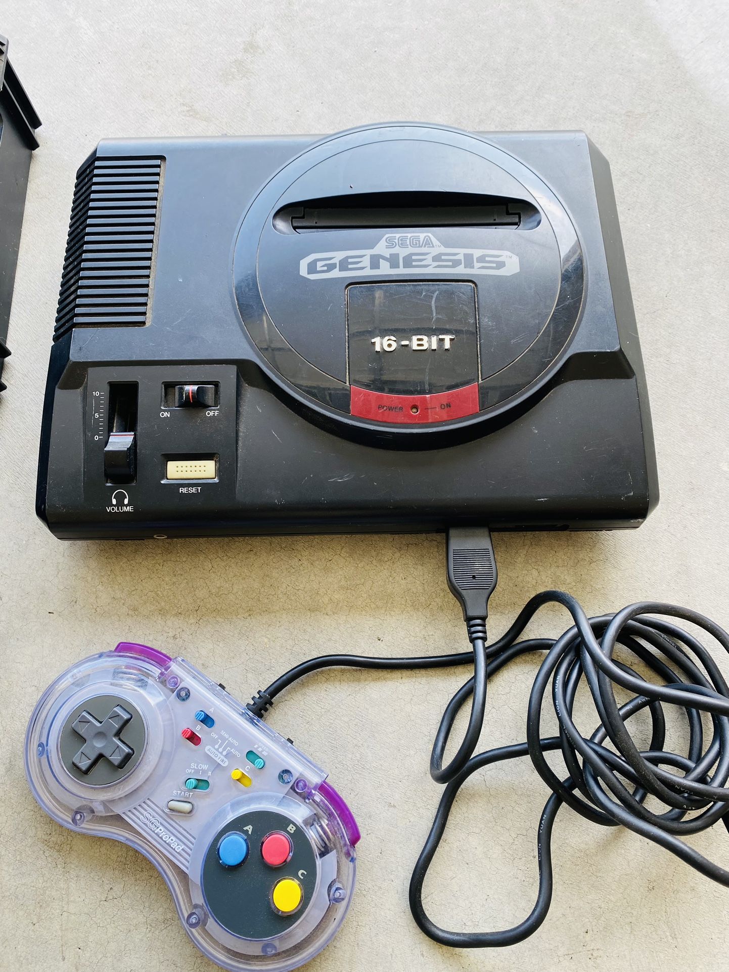 Sega Genesis 16 Bit Console
