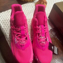 Breast Cancer Month Adidas Dame 7 Size 15