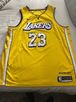 Nike Lakers LeBron James #23 Jersey Size 56