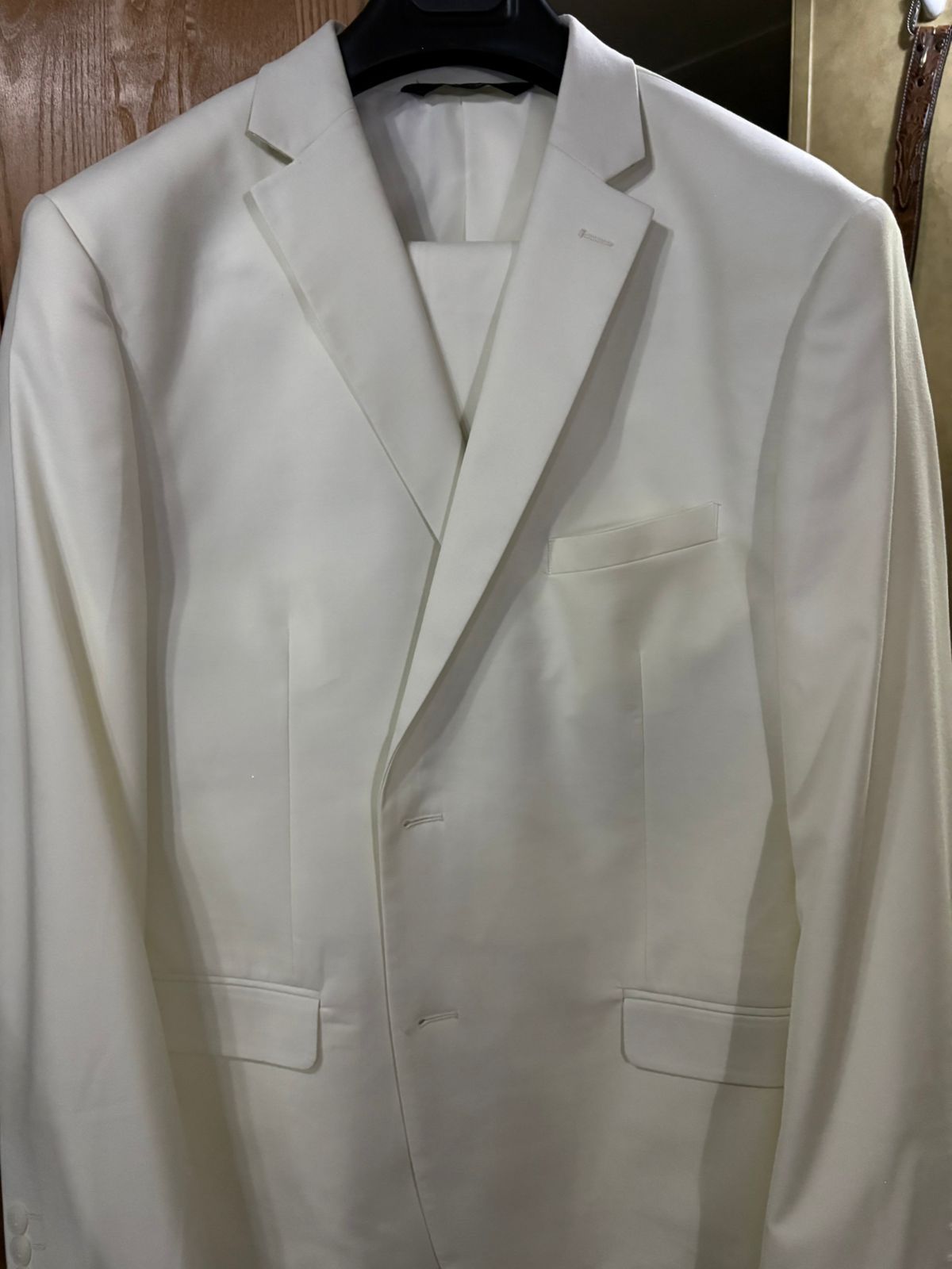 White Wedding Suit