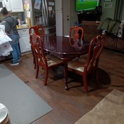 Cherry Wood Dining Table 