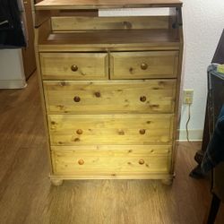 Baby Changing Dresser 5 Drawers 