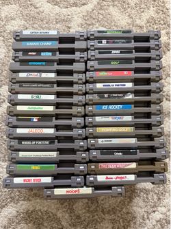 Nintendo nes games 5 each