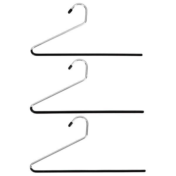 Chrome Metal Pant Hangers (pack of 7 seven)