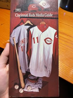 OG Cincinnati Reds Media Guide 