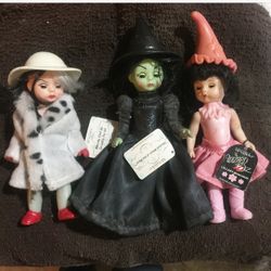 Collectible McDonald’s dolls wizard of oz, 101 Dalmatians