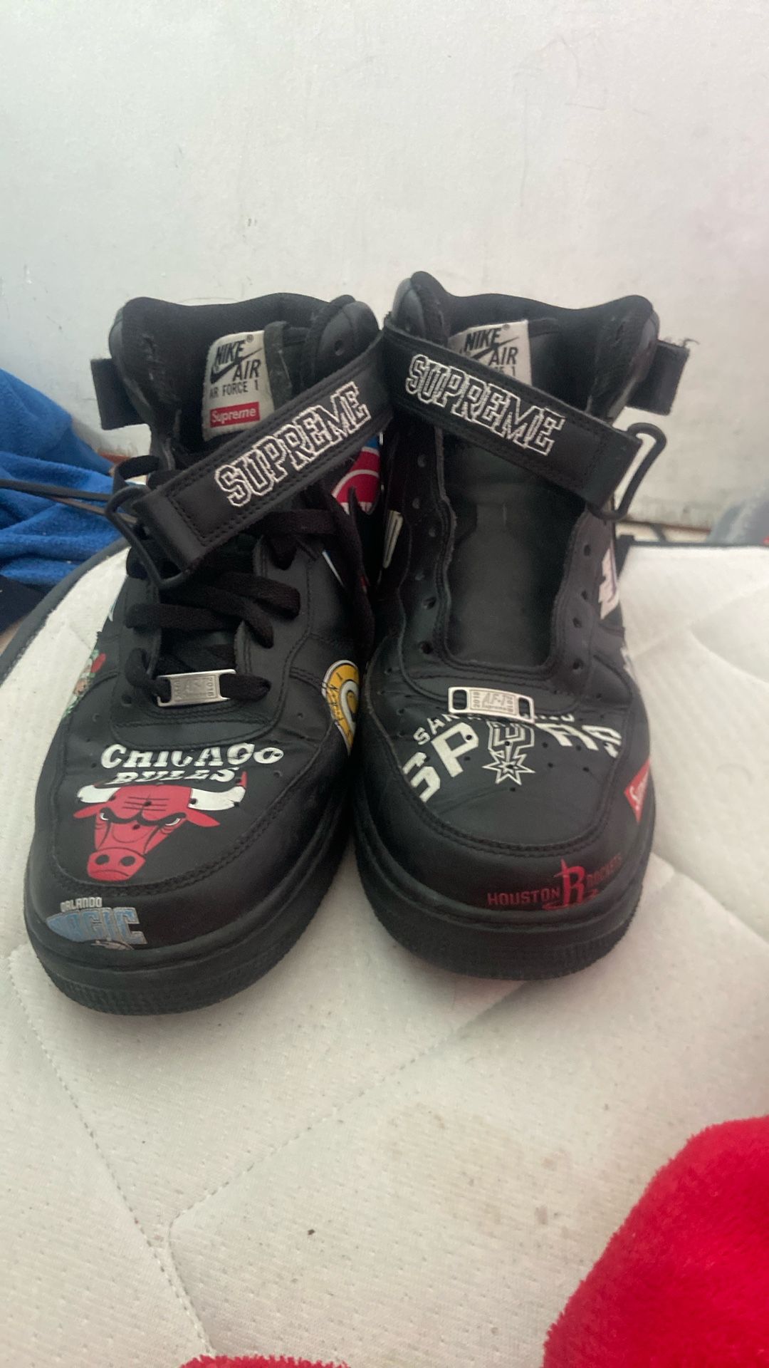 Size 11 Nike Black Supreme Shoes