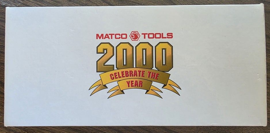 Matco Tools Celebrate The Year 2000 Set Of 4 Shot Glasses NIB In Original Box