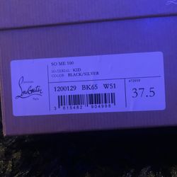 Christian Louboutin Heels 37.5
