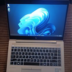 Fast! HP EliteBook Pro Grade Laptop Intel Core i7-8565u 4.6 GHz Turbo 16 GB RAM 256 GB SSD Webcam 1080P LCD USB C Thunderbolt Port Wi-Fi & BT Win 11