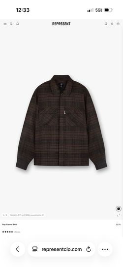 Represent Flannel Shirt Large