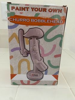 Paint Your Own Churro Bobblehead Kit