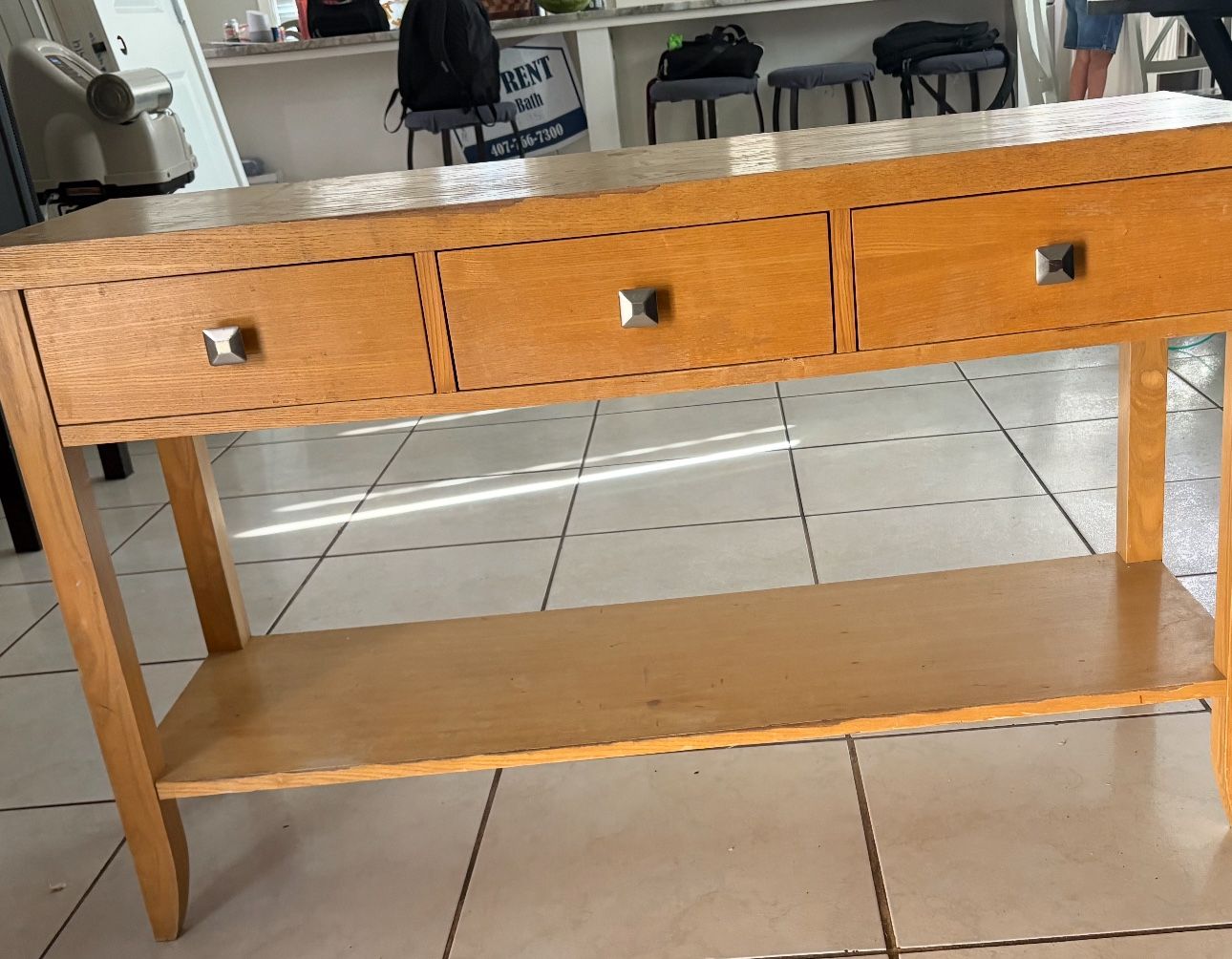 3 Drawers Sofa/Console Table