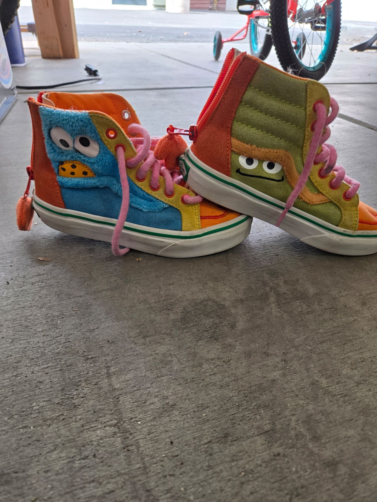 Kids 13 shoes vans x sesame street