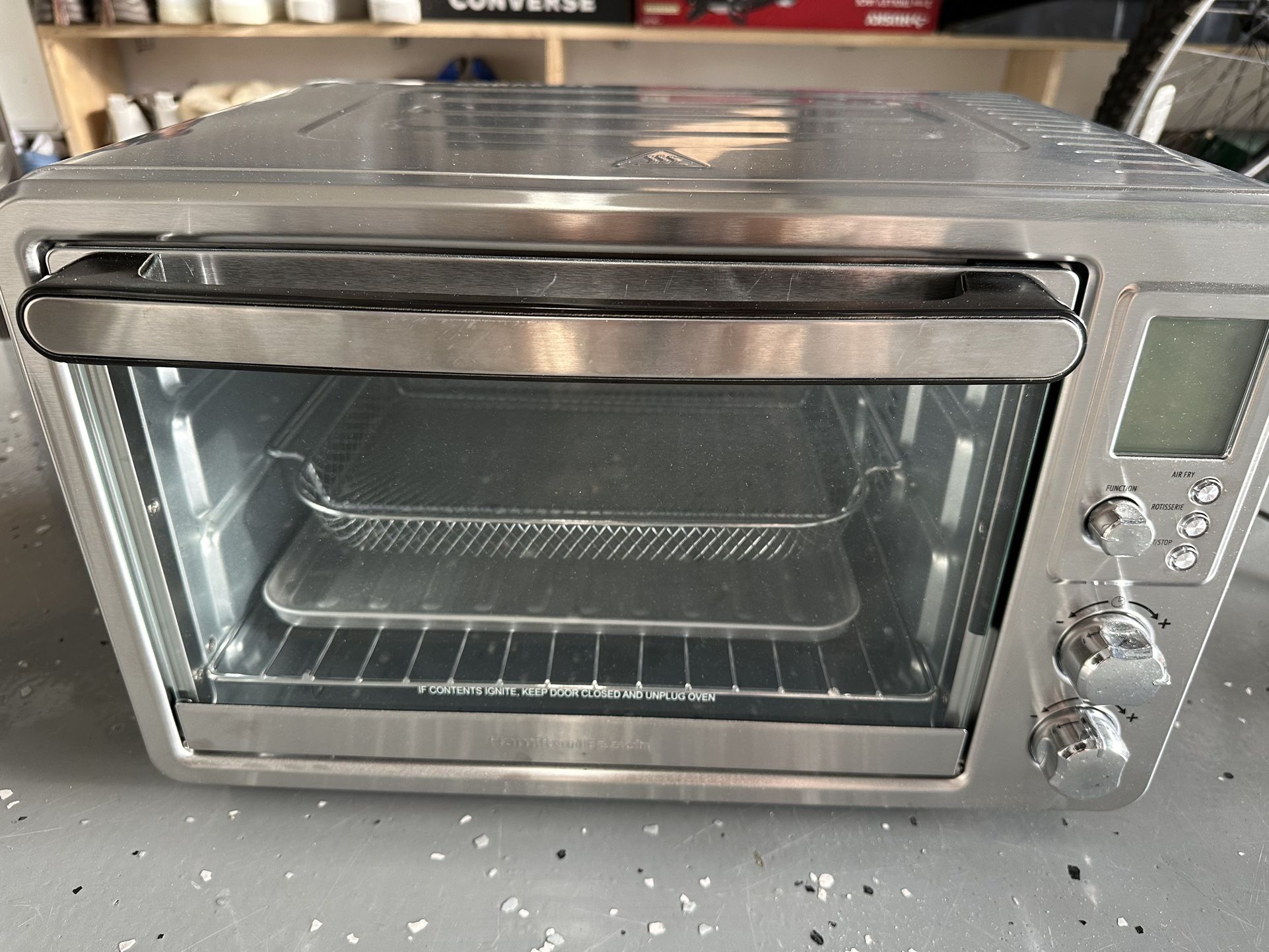 Hamilton Beach Digital Sure-Crisp Air Fry Toaster Oven