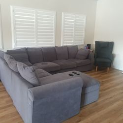 Ikea Corner couch + individual sofa (moving sale)