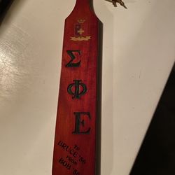 University of Alabama Fraternity or Sorority paddle.