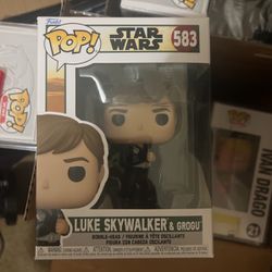 Luke Skywalker & Grogu Funko Pop