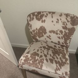 Cow Print Chair 