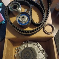 Water Pump.  Timing Belt Replacement 