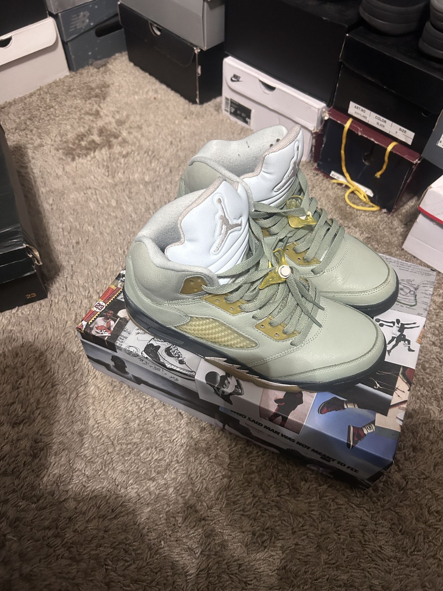 Air Jordan 5 Retro Horizon Jade