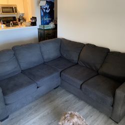 Large Grey Couch 