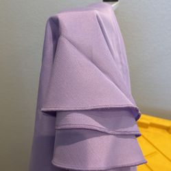 Lavender Lilac Round Linens