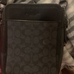 Authentic Coach Crossbody Unisex Messenger 