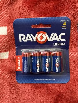 RayVac lithium batteries