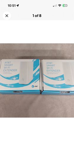 Lot Of 2 AT&T Airties 4921 Smart Wi-Fi Extender Wireless Access Points