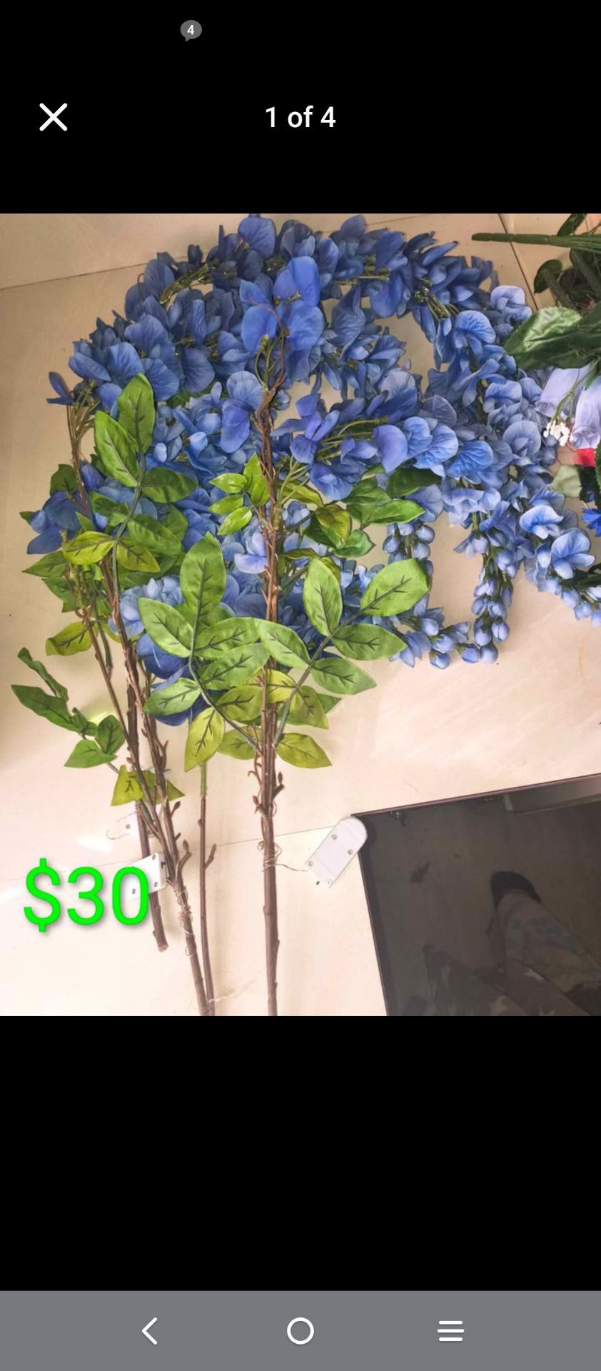 Artificial flowers