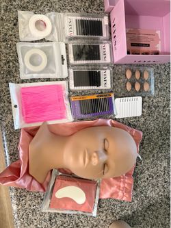 Set for Eyelashes  / set para enseñarte aplicar pestañas