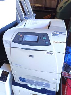 Nice! Hp LaserJet 4250DTN Laser Printer - 1 Owner
