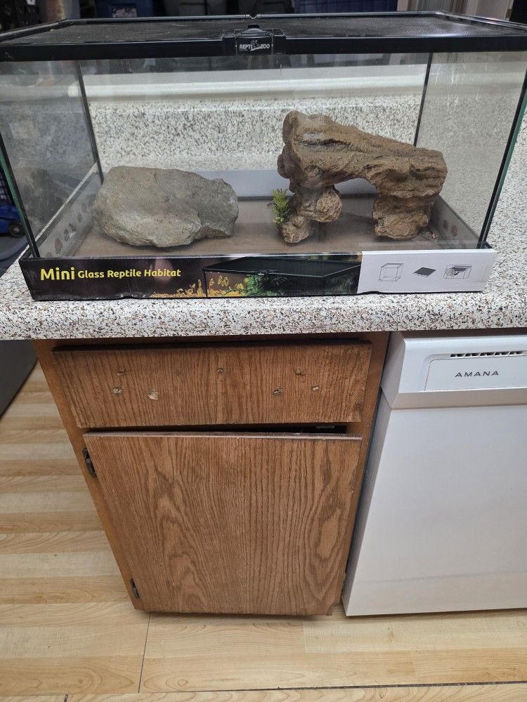 Mini Reptile Glass Habitat 