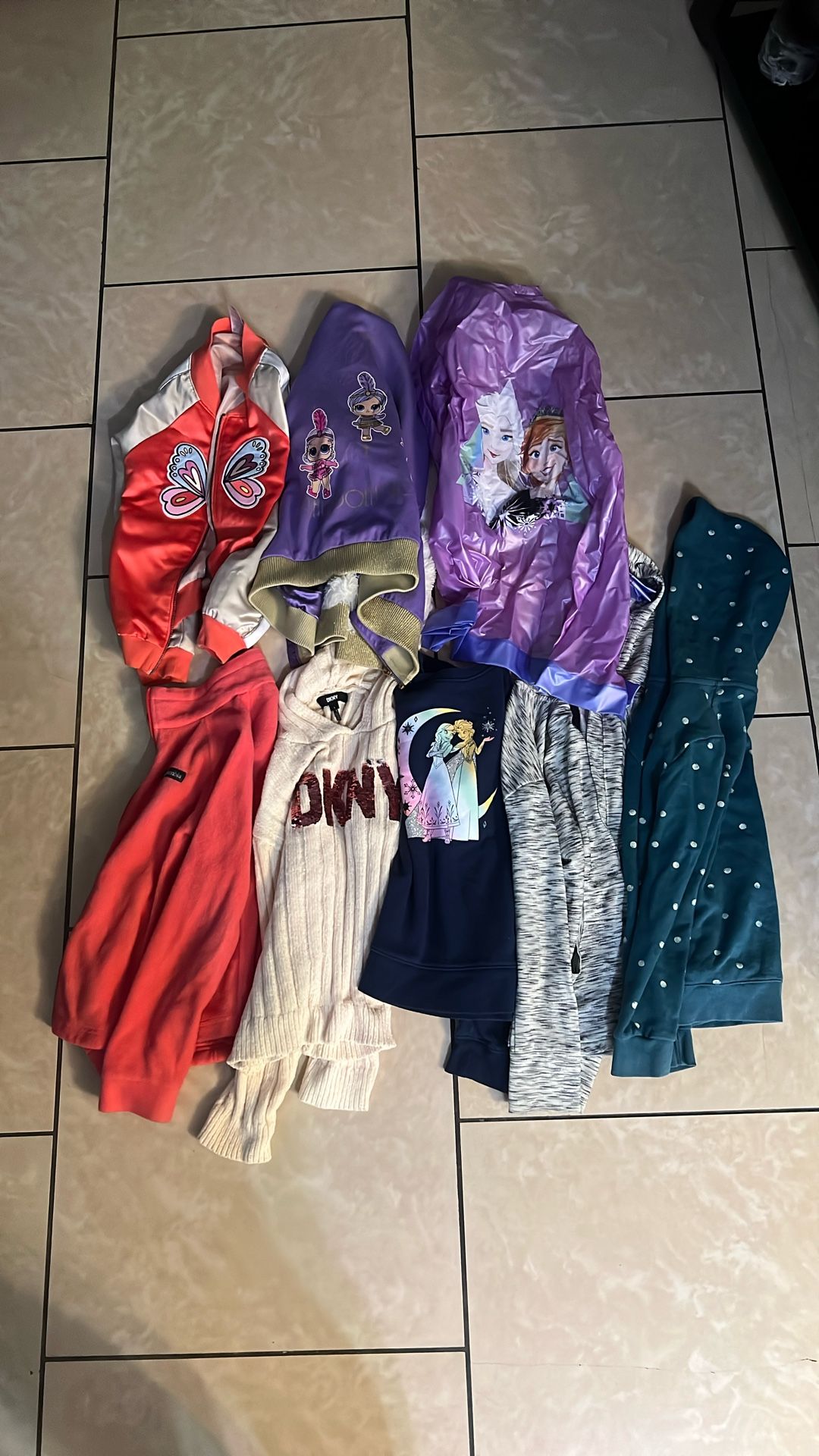 Girls Sweaters, Jackets & Raining Coat