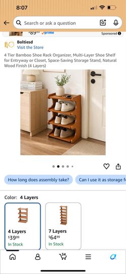 shoe rack