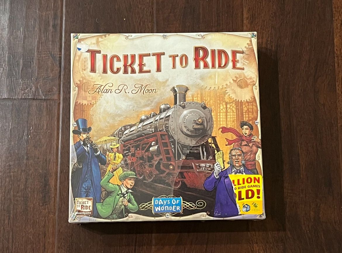 Days Of Wonder 7201 Ticket To Ride Board Game Alan R. Moon