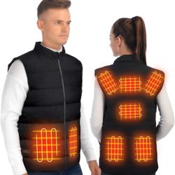 BRAND NEW (Size M) Lightweight Down Heating Vest for 11 Hours, Electric Heated Jacket for Men & Women(NO Battery)