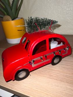 Retro/Vintage Style Christmas Car Decoration