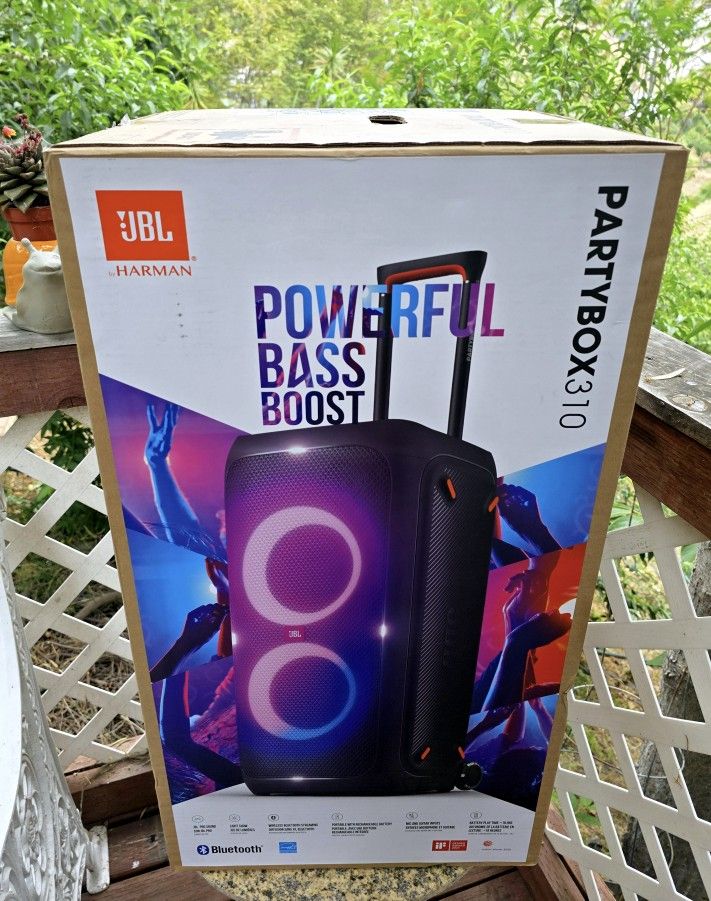 🔥JBL PartyBox 310 🔥Original
🔥$395 Precio Firme/ No Negotiable
🔥 Caja Sellada De Fábrica