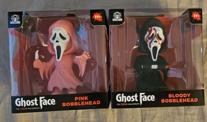 Scream Ghost Face bobble head