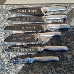 Stainless Steel Cuisinart Knife Set