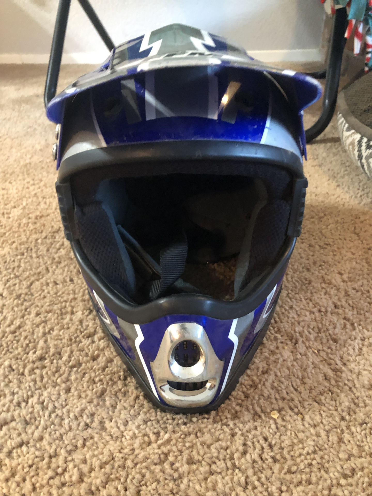 Dirt bike helmet xs