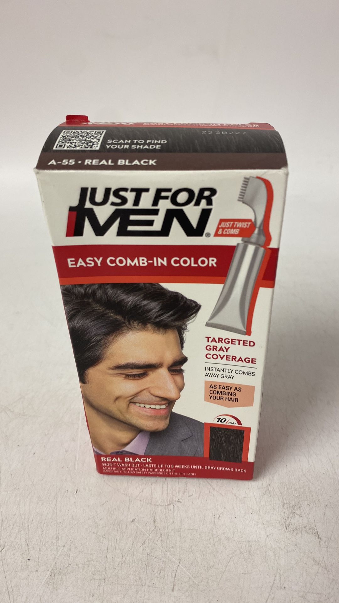 Just For Men Autostop A-55 Hair Dye - Real Black