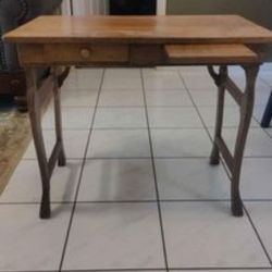 Antique Wooden Small Desk