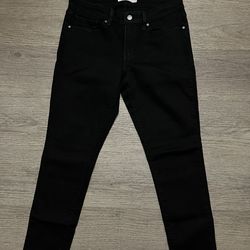 Women’s Black 711 Levi’s Strauss Skinny Jeans