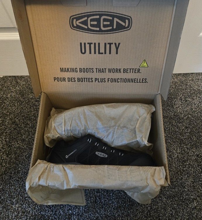 NEW Keen Composite Toe Vista Energy Work Shoes Sz 10
